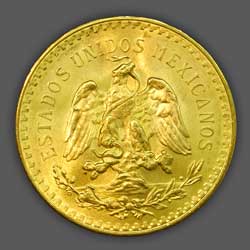 50 Pesos GOLD - 1924 - front